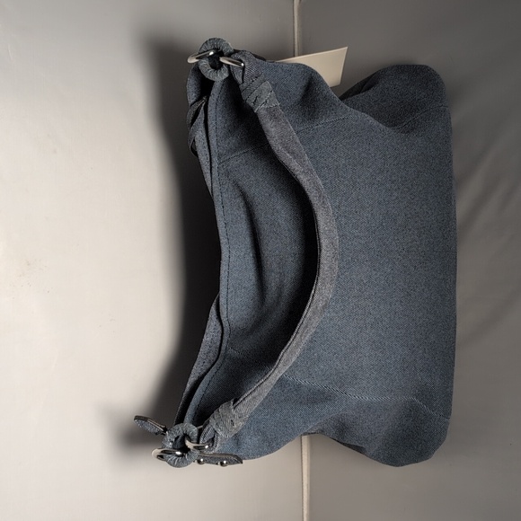 Aimee Kestenberg Denim Leather Shoulder Bag - Picture 6 of 12